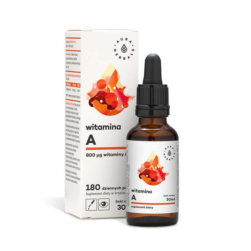 Witamina A - 30 ml Aura Herbals palmitynian retinylu