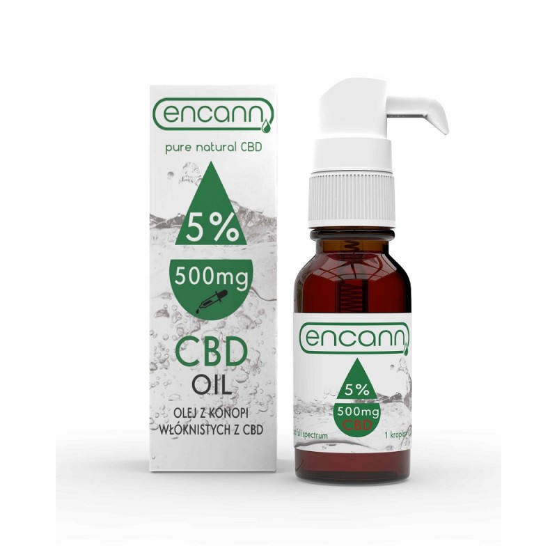 Olejek konopny 5% ENCANN CBD 10ml