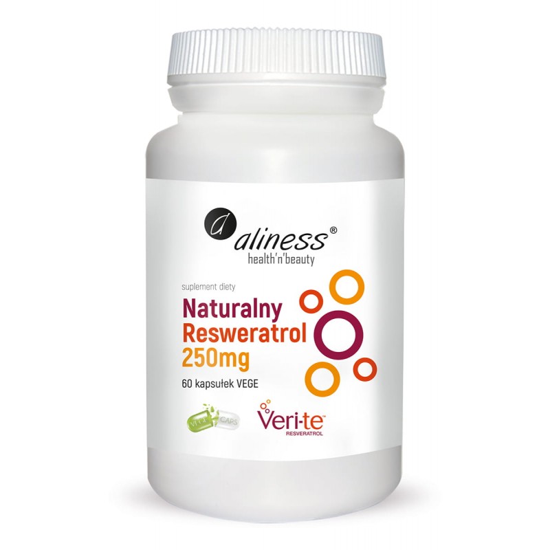 Ultra czysty trans-resweratrol Veri-te™ powstający w naturalnym procesie fermentacji drożdży Saccharomyces cerevisiae.
