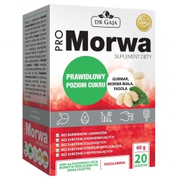 ProMorwa 20 saszetek suplement diety Propharma Dr Gaja morwa biała