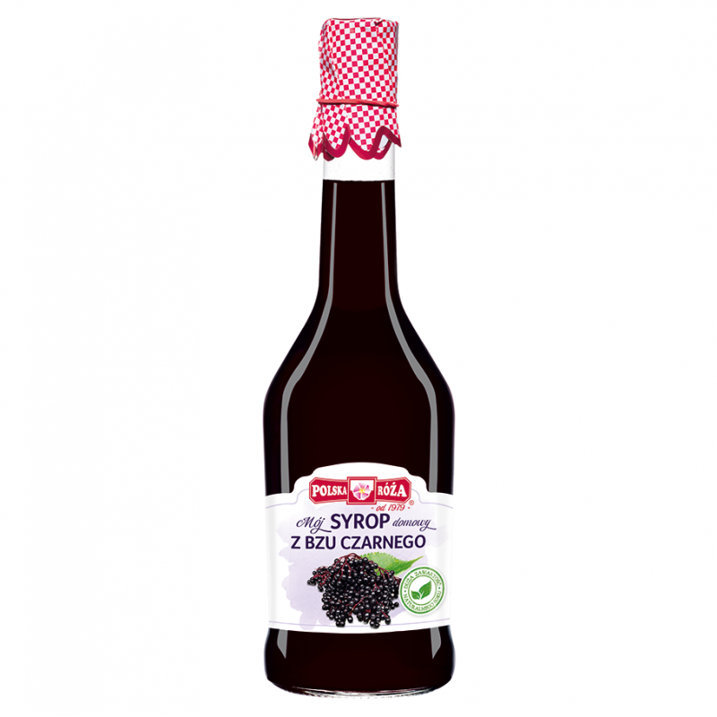 Syrop z czarnego bzu 500ml Polska Róża