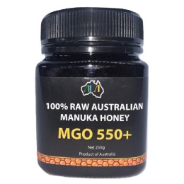 Miód Manuka Honey MGO 550+ 250g Australijski miód manuka Metyloglioksal Methylglyoxal