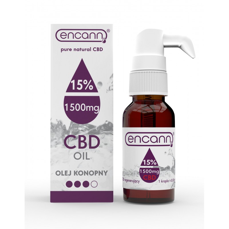 Olej konopny 15% ENCANN CBD 10ml regenarcyjny