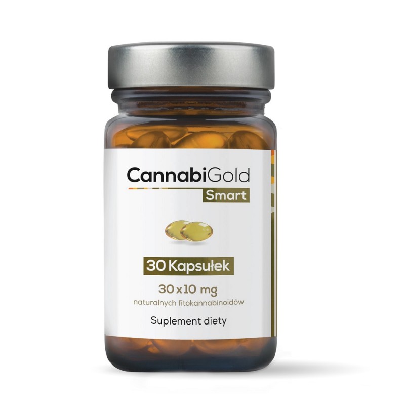 CannabiGold Smart 30 kapsułek (30 x 10 mg CBD)