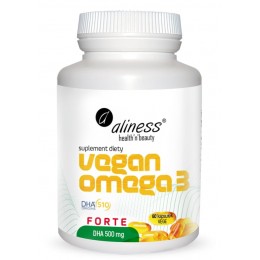 Vegan Omega-3 Forte 500mg...