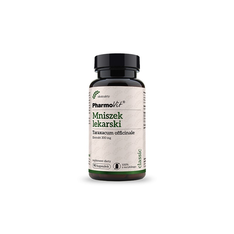 Mniszek lekarski 90 kapsułek PharmoVit Taraxacum officinale