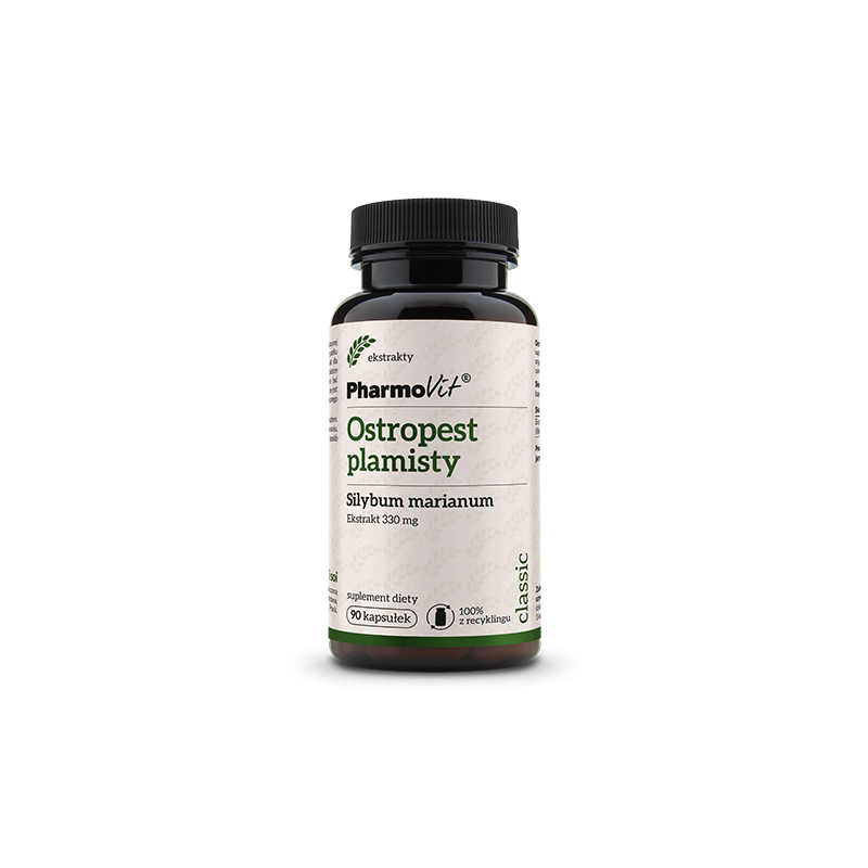 Ostropest plamisty 90 kaps. PharmoVit Silybum marianum