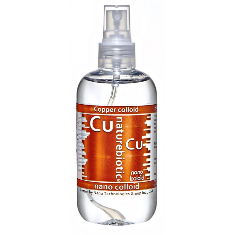 Nano Miedź Koloidalna 50 ppm 250ml Nano Koloid