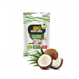 Mąka kokosowa bio 1,1kg Big Nature