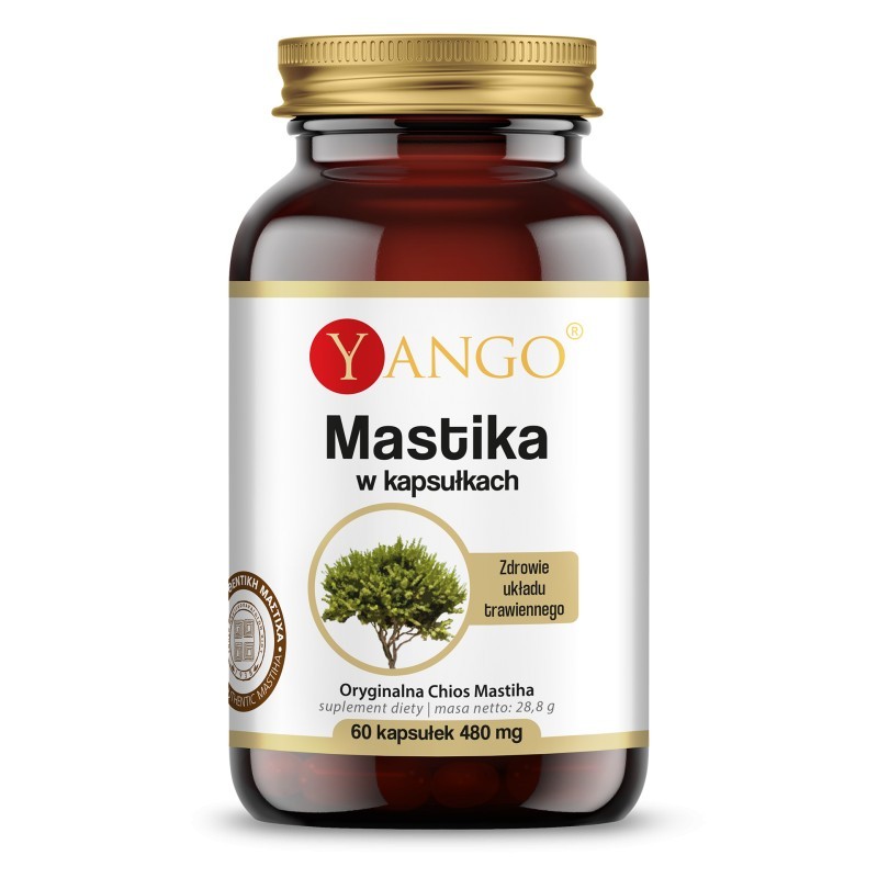 Mastika - 60 kaps. Yango Chios Mastiha Pistacia lantiscus var. Chia