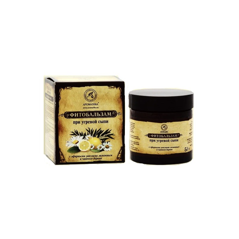 Fito-balsam przeciwtrądzikowy 50ml Aromatika