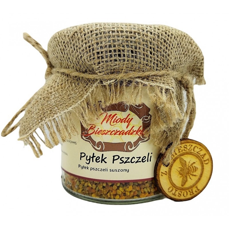 Pyłek pszczeli 200g Miody Bieszczadzkie pyłek kwiatowy