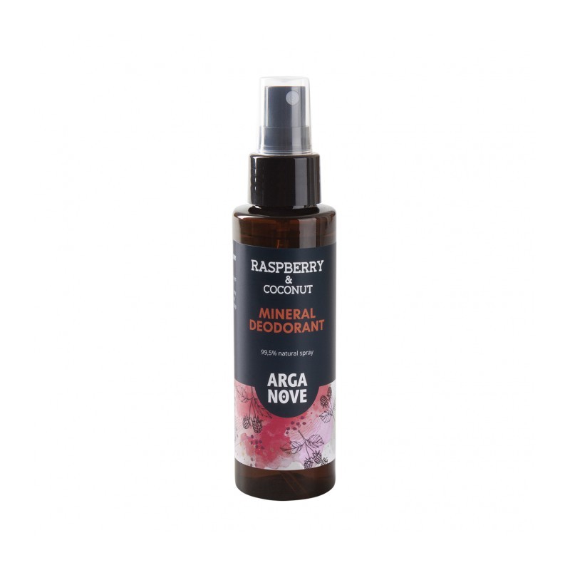 Dezodorant mineralny Malina i Kokos 100ml Arganove ałunowy dezodorant w spray