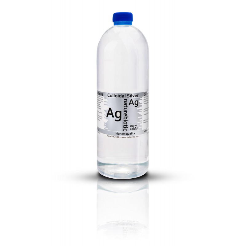 Srebro koloidalne 50 ppm 1000ml Nano Koloid