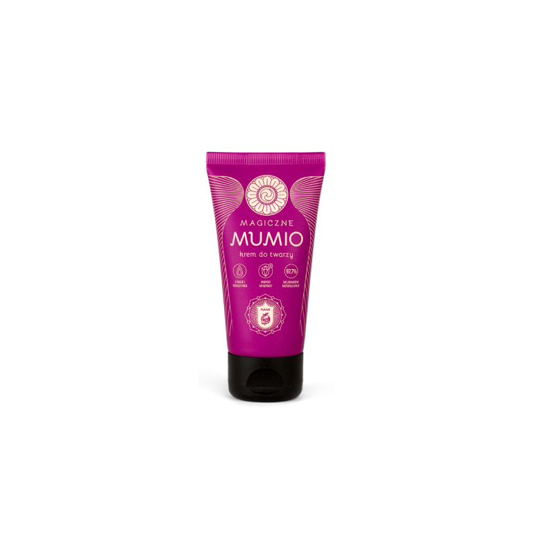 Krem do twarzy Magiczne Mumio 50ml Nami mumio masło shea olej z awokado olej kokosowy olejek bergamotowy