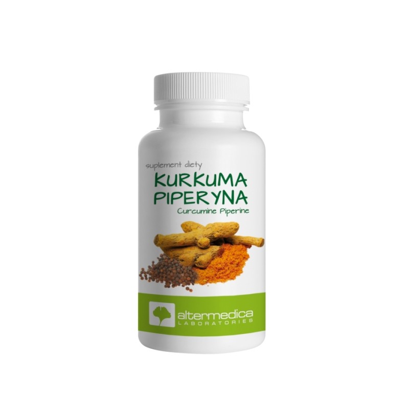 Kurkuma Piperyna 60 kaps. Alter Medica Curcuma longa Piper nigrum
