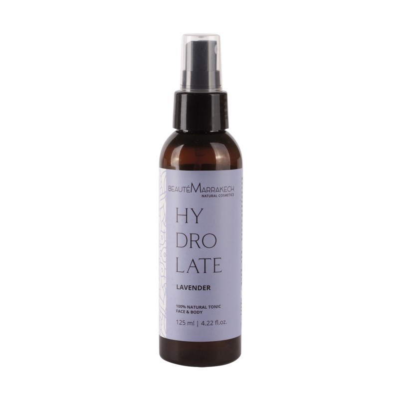 Hydrolat naturalny z kwiatu lawendy 125ml Beaute Marrakech hydrolat do twarzy i ciała