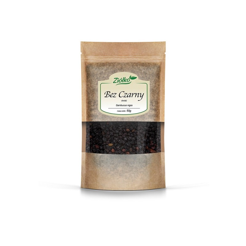 Czarny Bez owoc 50g Ziółko Sambucus nigra