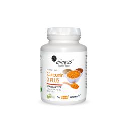Curcumin C3 PLUS  60 kaps. Aliness kurkuma Curcuma longa Piperin