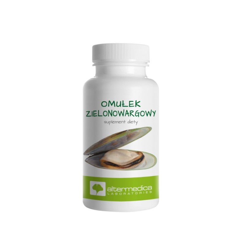 OMUŁEK ZIELONOWARGOWY 60 kaps. Alter Medica Green Lipped Mussel Perna Canaliculus
