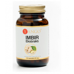 Imbir - ekstrakt - 90 kapsułek YANGO zingiberis officinale