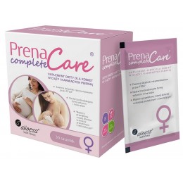 PrenaCare Complete dla kobiet w ciąży i karmiących piersią 30 sasz. Aliness  dwuwinian choliny kwas dokozaheksaenowy DHA