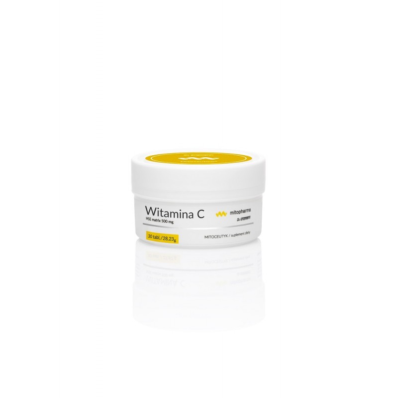 Witamina C MSE Matrix 30 tabletek mitopharma Dr. Enzmann Naturalna witamina C
