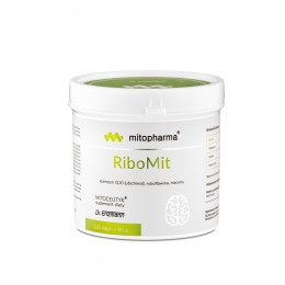 RiboMit® 120 kapsułek Dr Enzman Mito Pharma ryboflawina niacyna koenzym Q10
