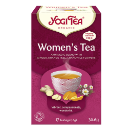 Yogi Tea Women`s dla kobiet 17 sasz. Ajurwedyjska herbatka z imbirem skórką pomarańczową rumiankiem herbatka bio