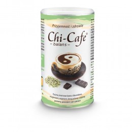 Chi-Cafe balans 450g Dr Jacobs kawa arabica robusta kofeina z kawy i guarany żeń-szeń reishi wapń magnez
