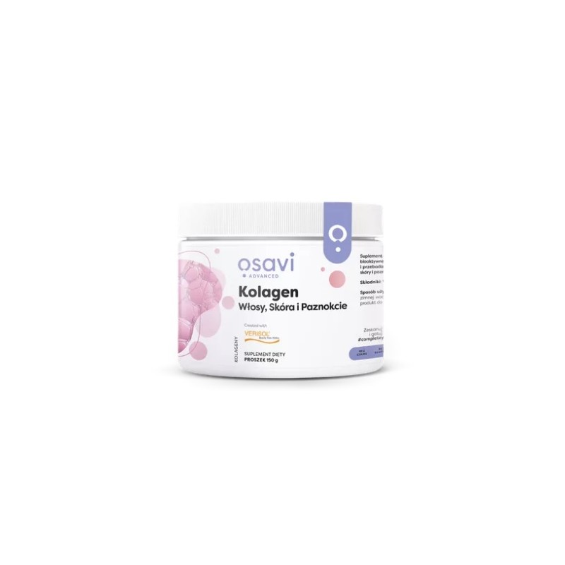 Kolagen Włosy Skóra Paznokcie 150g Osavi verisol bioaktywne peptydy kolagenowe