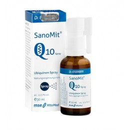 SanoMit®Q10 - 30ml - Dr. Enzmann direkt płynna forma nanokoenzymu Q10 ubichinon koenzym Q10 nonokoenzym