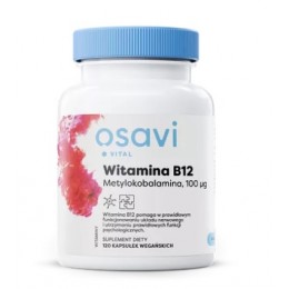Witamina B12 - 120 kaps. Osavi metylokobalamina