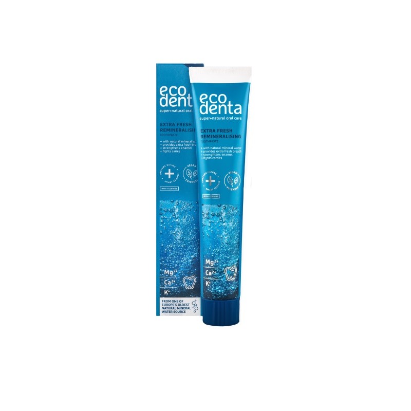 Pasta remineralizująca do zębów 75ml Ecodenta extra fresh remineralising