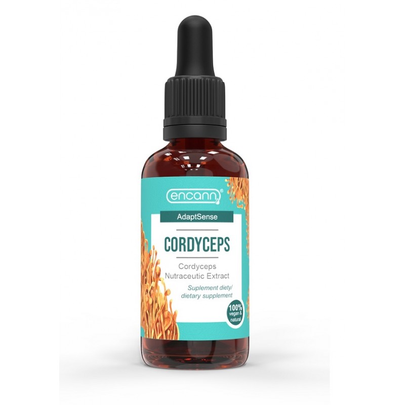 Cordyceps 50ml Encann AdaptSense Nutraceutic Extract Maczużnik Bojowy Cordyceps Militaris
