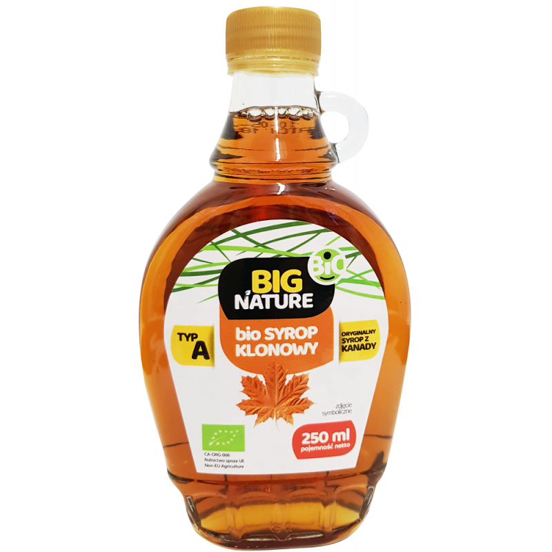 Syrop klonowy bio 250ml Big Nature