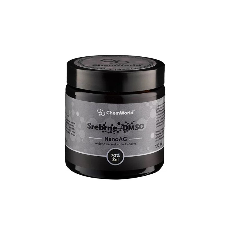 Żel Srebrne DMSO 70% żel 120ml ChemWorld