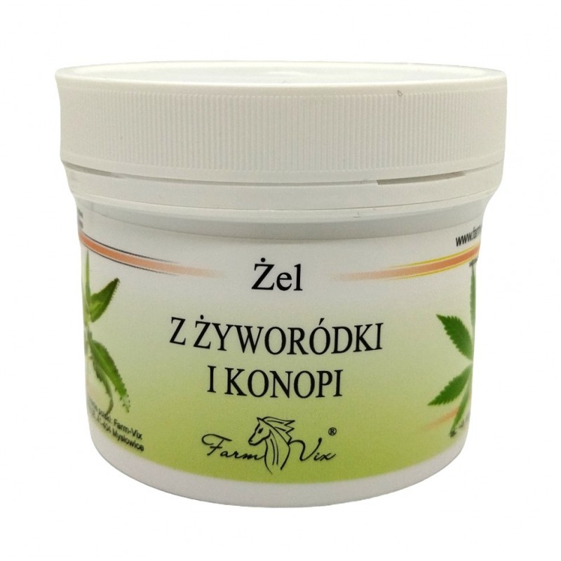 Żel z żyworódki i konopi 150ml Farm-Vix