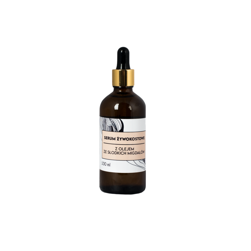 Serum żywokostowe z olejem ze słodkich migdałów 100ml BJK BIO