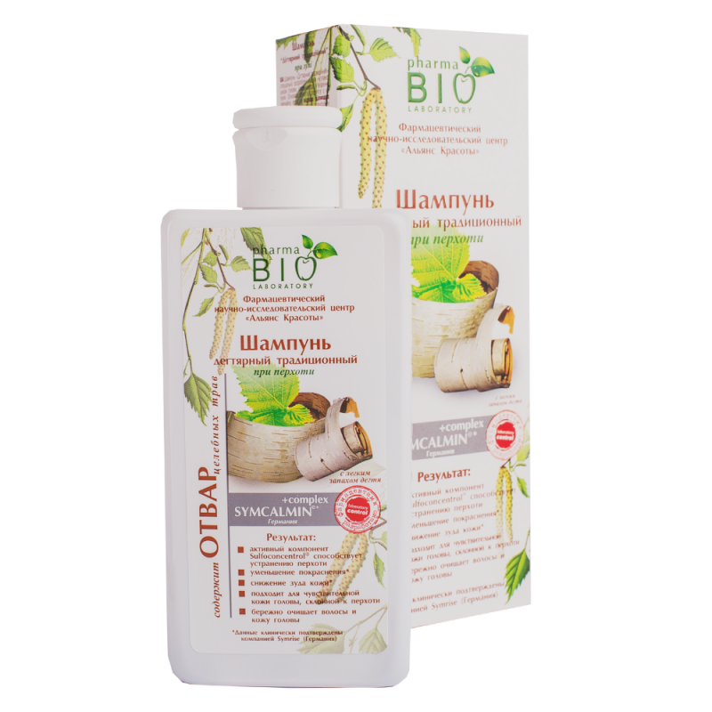 Szampon dziegciowy przeciwłupieżowy 200ml Pharma Bio Laboratory