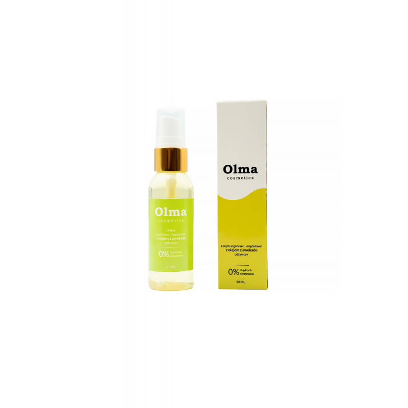 Olejek arganowo - migdałowy z olejem awocado 50ml Olma Cosmetics