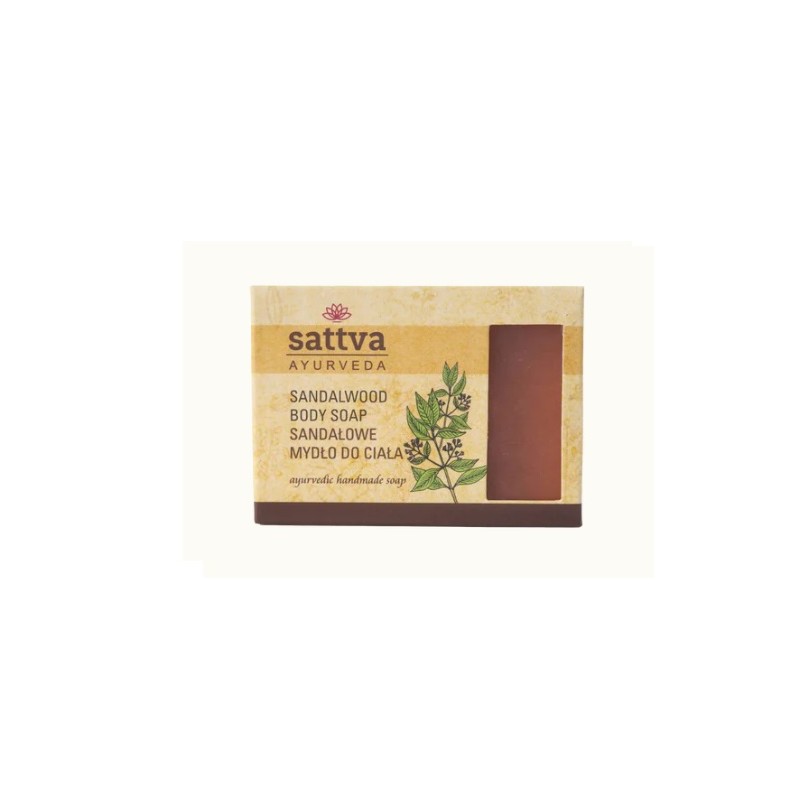 Mydło do ciała sandałowe 125g Sattva Ayurveda