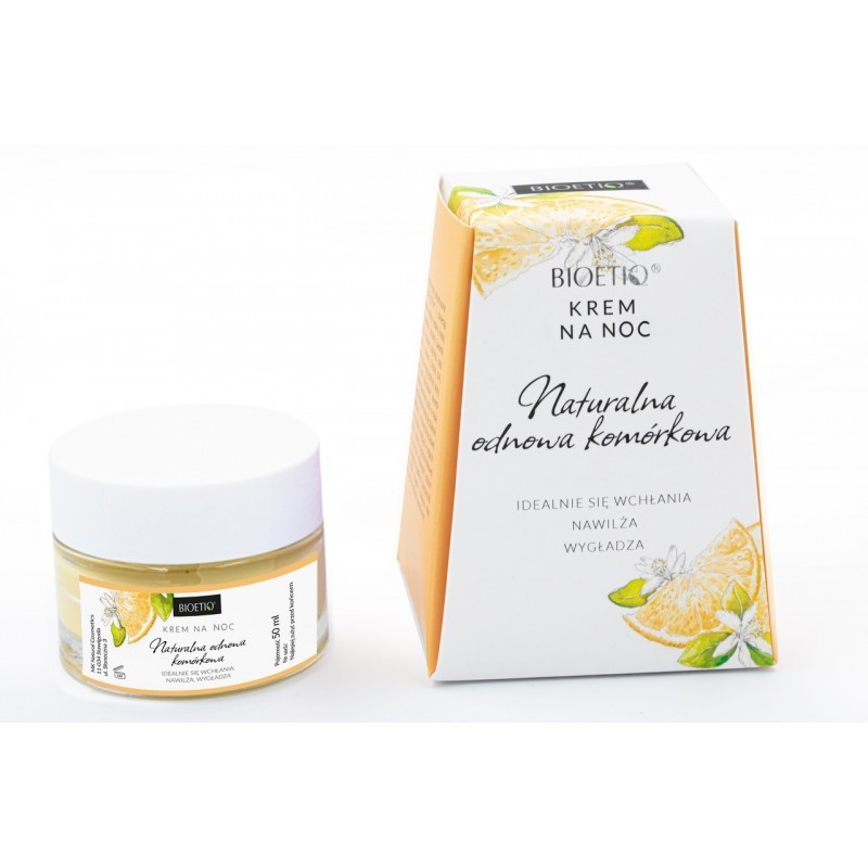 Krem do twarzy na noc Naturalna odnowa komórkowa 50ml Bioetiq