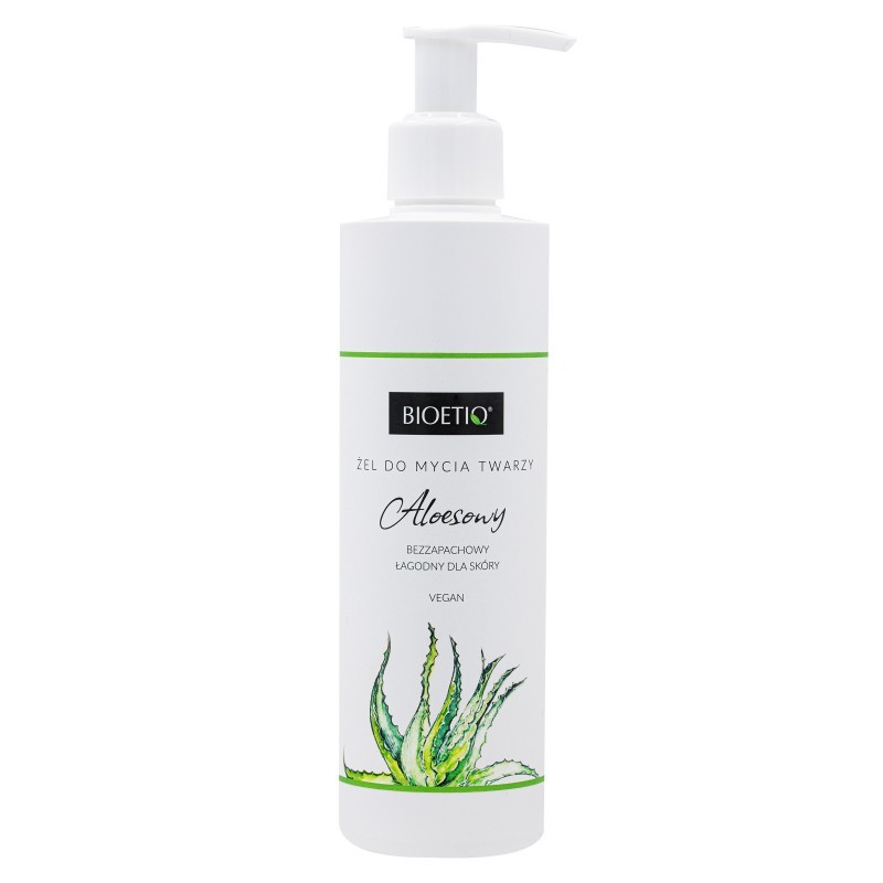Żel aloesowy do mycia twarzy 200ml Bioetiq Aloe Vera