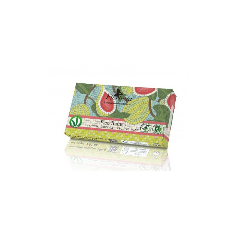 Mydło naturalne Białe figi 100g Florinda mydło włoskie