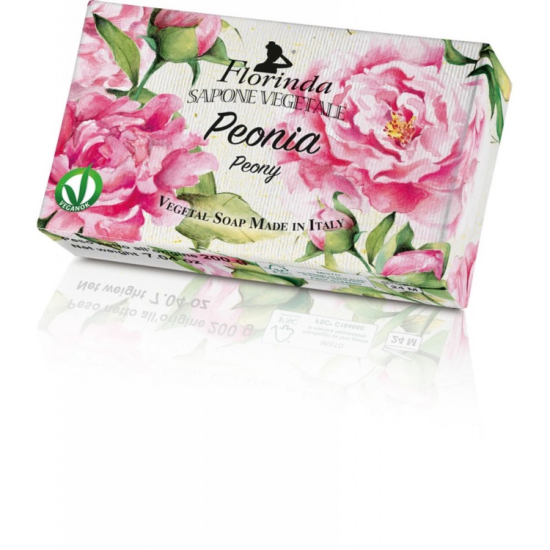 Mydło naturalne Piwonie 200g Florinda mydło włoskie