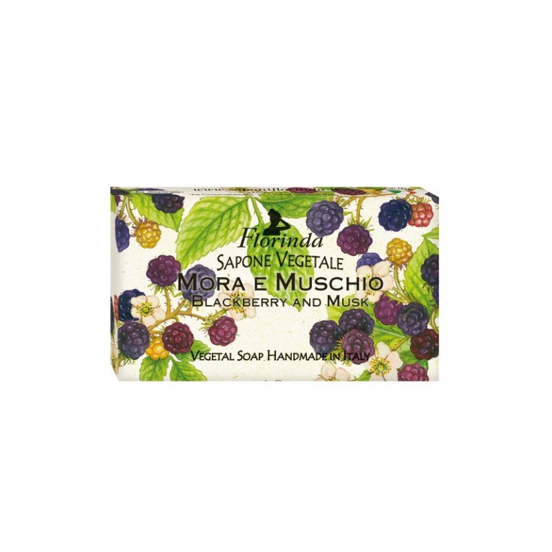 Mydło naturalne Jeżyna 100g Florinda mydło włoskie