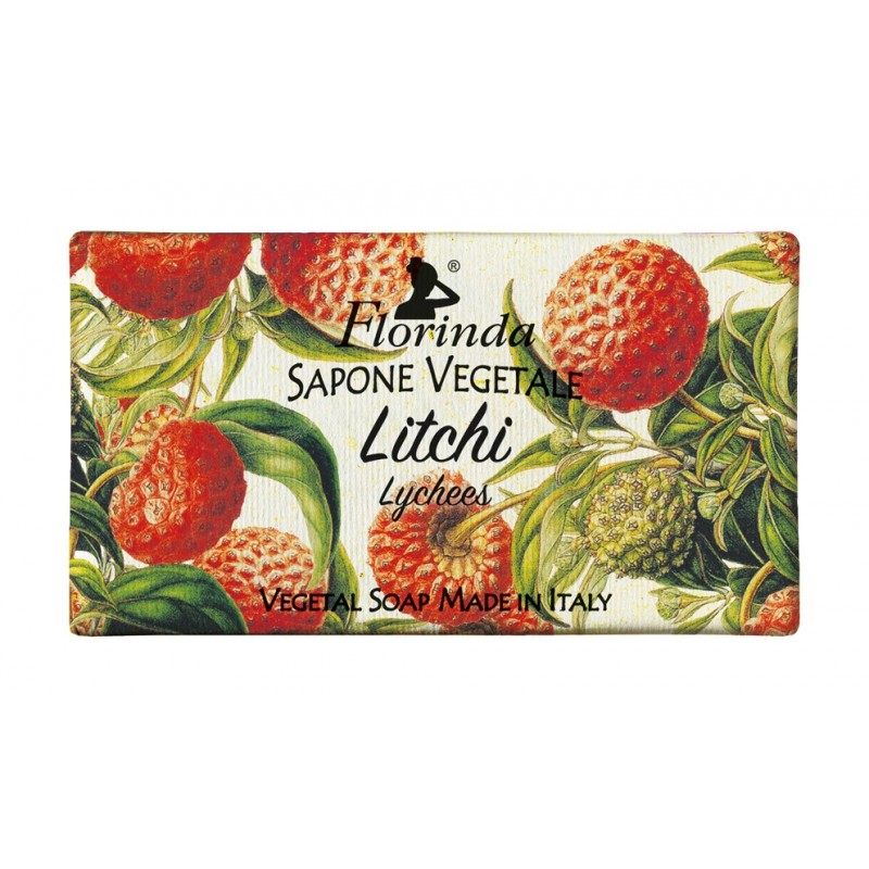 Mydło naturalne Liczi 100g Florinda mydło włoskie