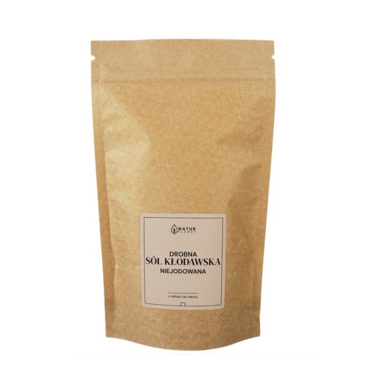 Sól kłodawska drobna niejodowana 1kg Natur Planet