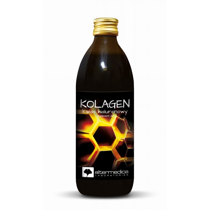 Kolagen Kwas Hialuronowy 500ml Alter Medica kolagen rybi naticolkwas l-askorbinowy cytrynian magnezu